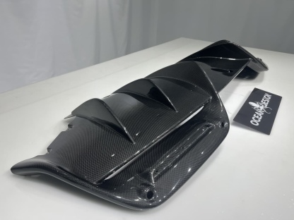 2022- Up Ferrari 296 GTB & GTS(F171) Rear Diffuser Dry Carbon Fiber OEM Series Bodykit