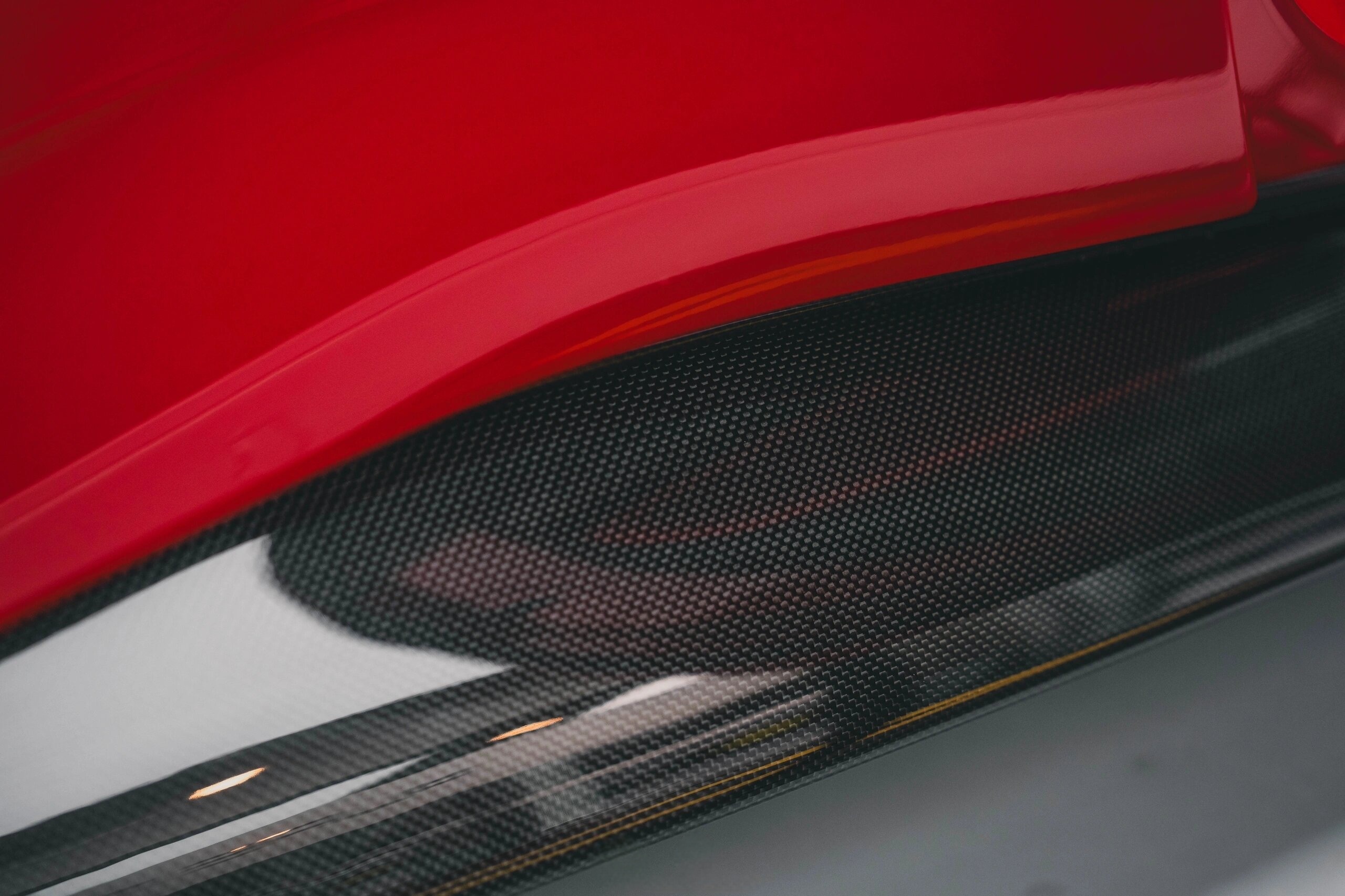 2022- Up Ferrari 296 GTB & GTS F171 Side Skirts Dry Carbon Fiber OEM Series Bodykit