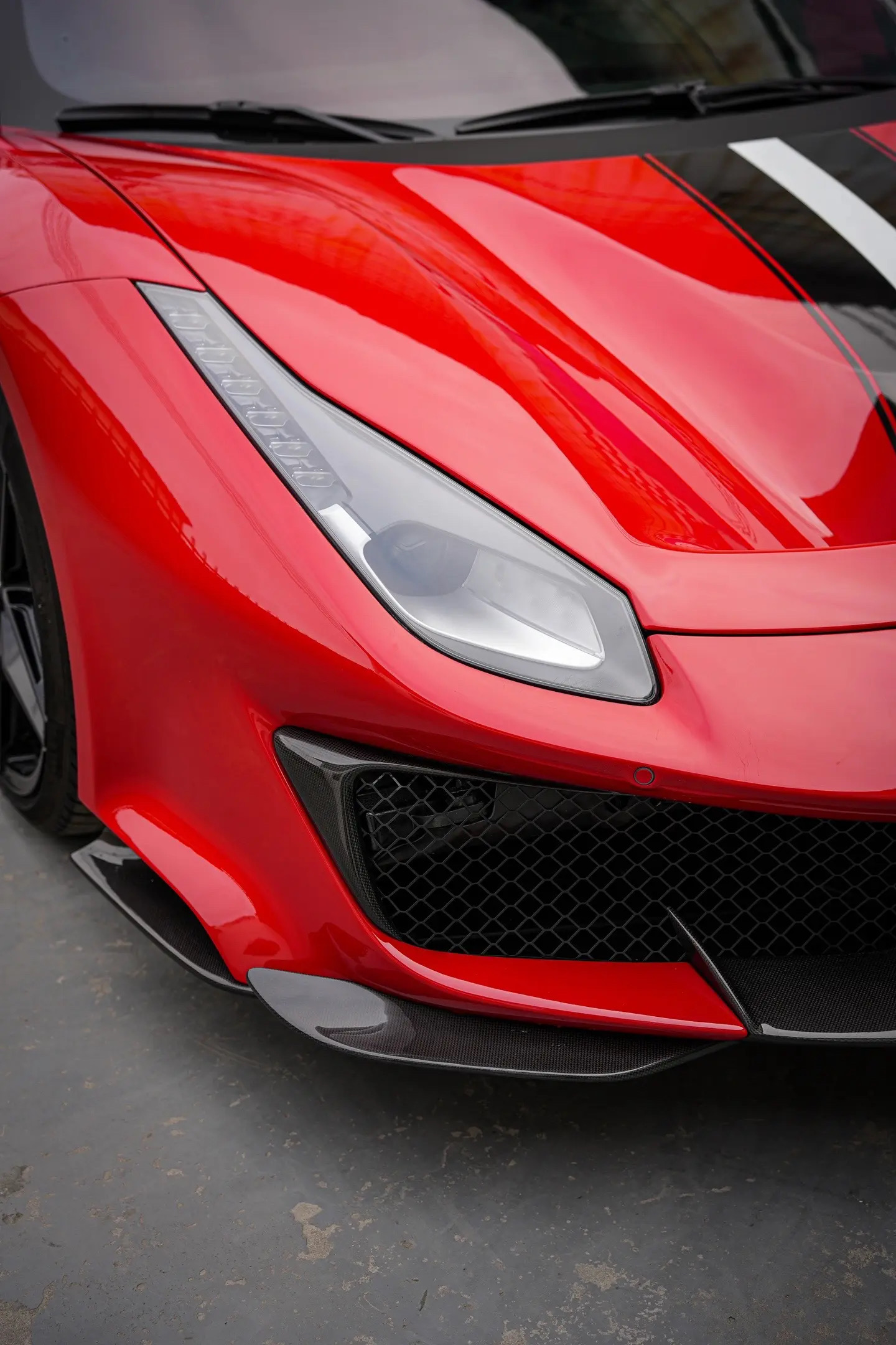 2015-2020 Ferrari 488 GTB & Spider Pista Style Upgrade Kit Dry Carbon Fiber