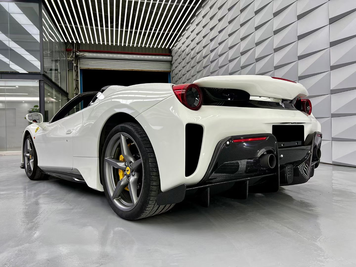 2015-2020 Ferrari 488 GTB & Spider Pista Style Upgrade Kit Dry Carbon Fiber