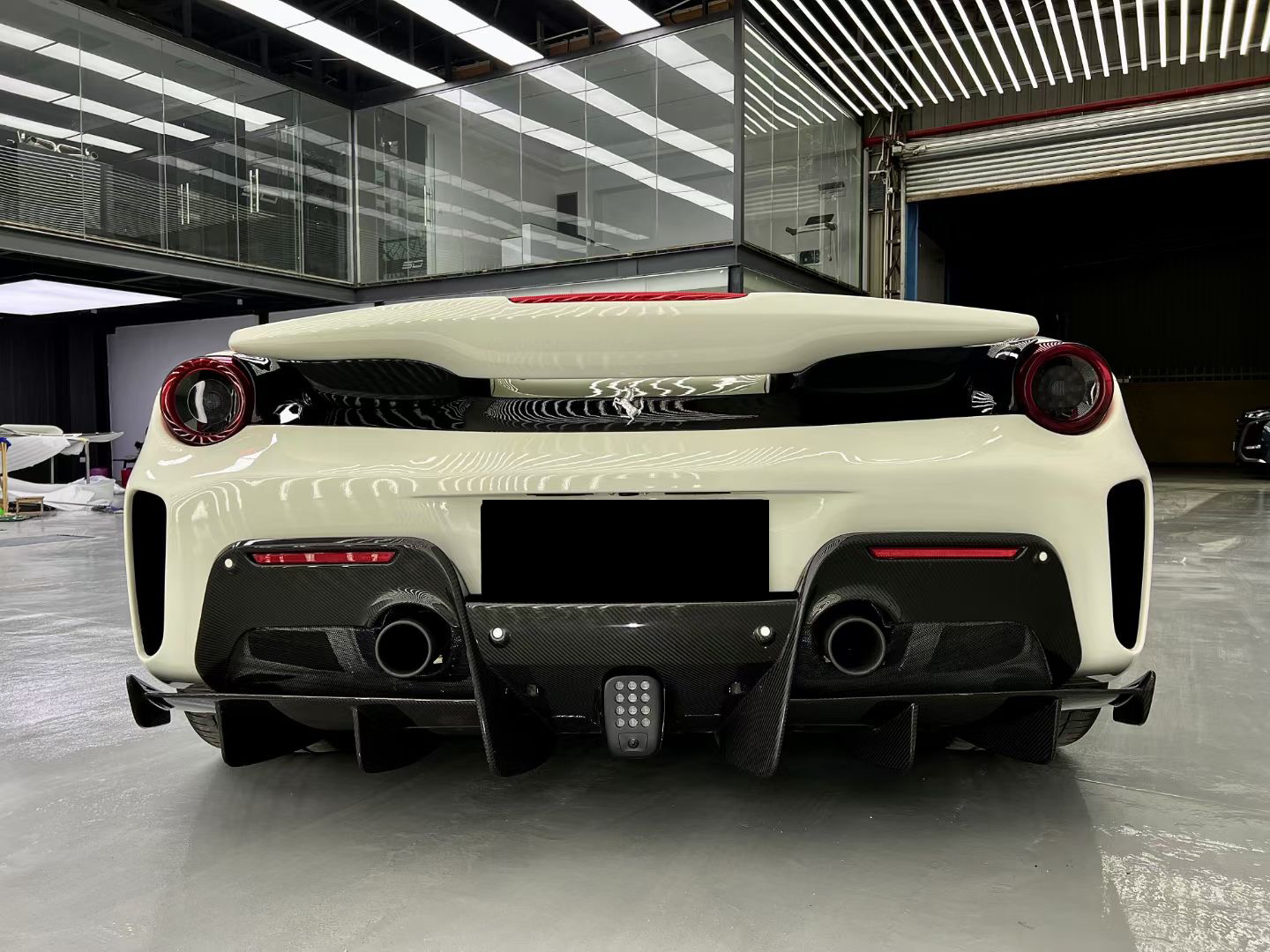 2015-2020 Ferrari 488 GTB & Spider Pista Style Upgrade Kit Dry Carbon Fiber