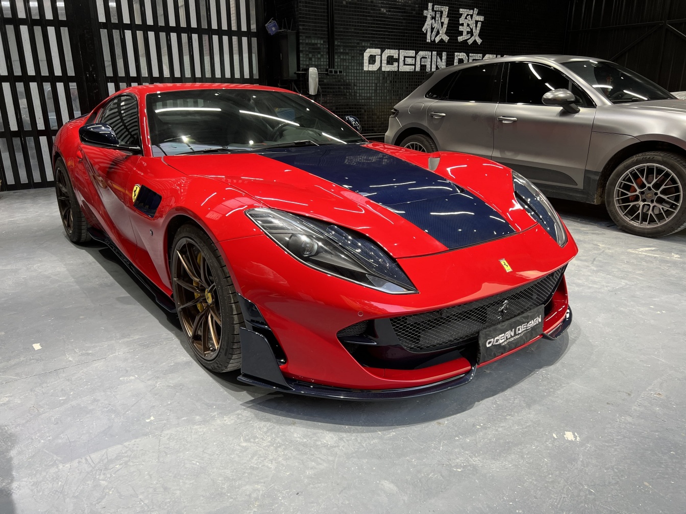 2018- Up Ferrari 812 Superfast & GTS Splitter Front Add-On Lips Dry Carbon Fiber MSY Series Bodykit
