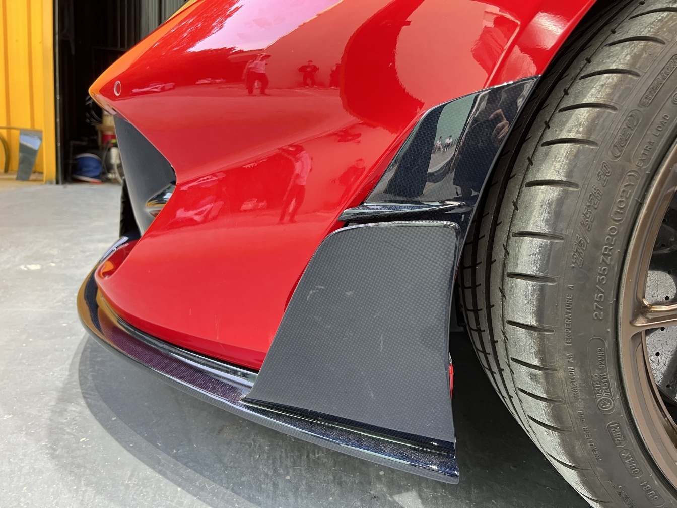 2018- Up Ferrari 812 Superfast & GTS Splitter Front Add-On Lips Dry Carbon Fiber MSY Series Bodykit