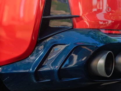 2018- Up Ferrari 812 Superfast & GTS Rear Bumper Vents Dry Carbon Fiber MSY Series Bodykit