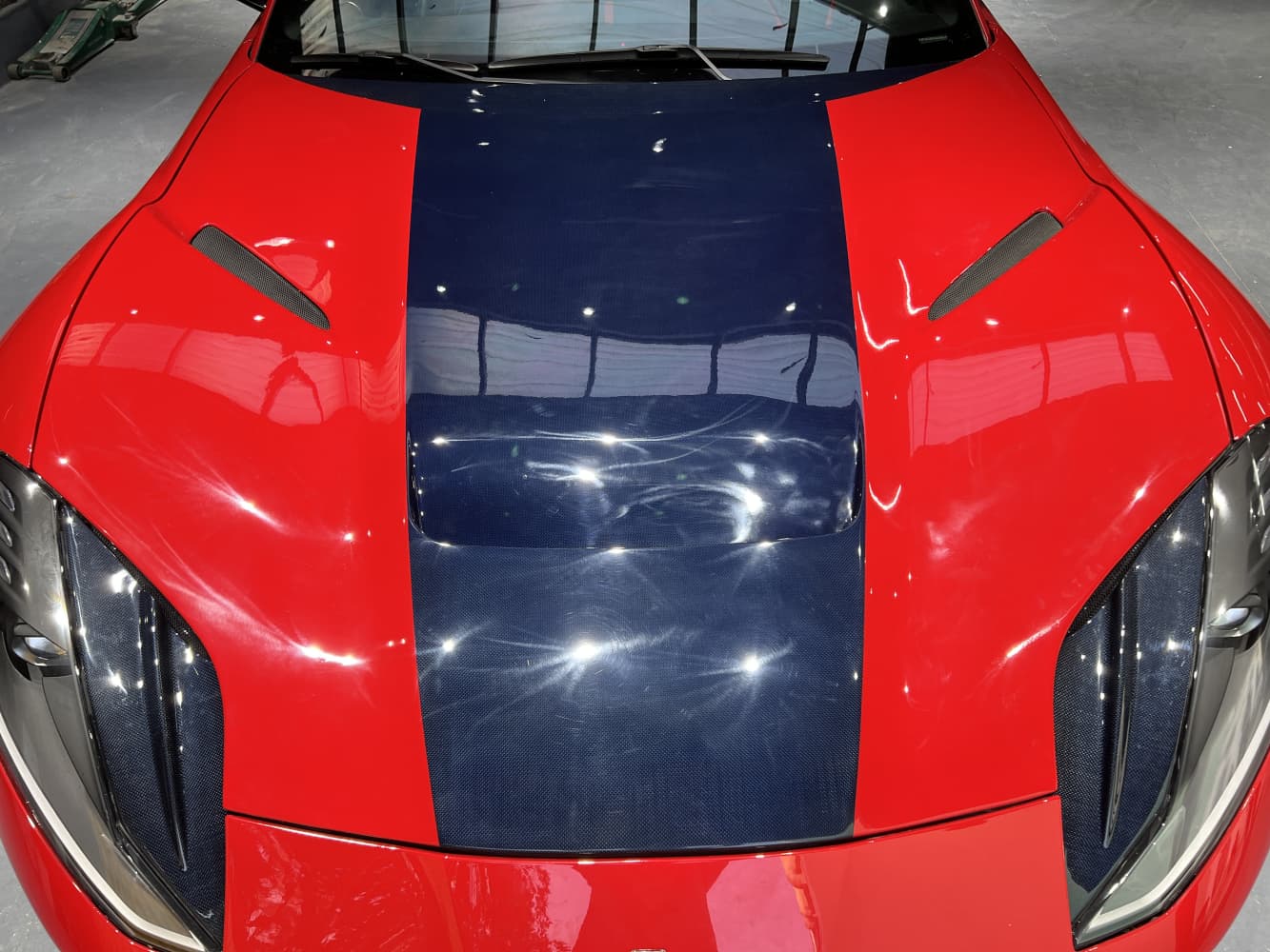 2018- Up Ferrari 812 Superfast & GTS Hood Bonnet Dry Carbon Fiber MSY Series Bodykit
