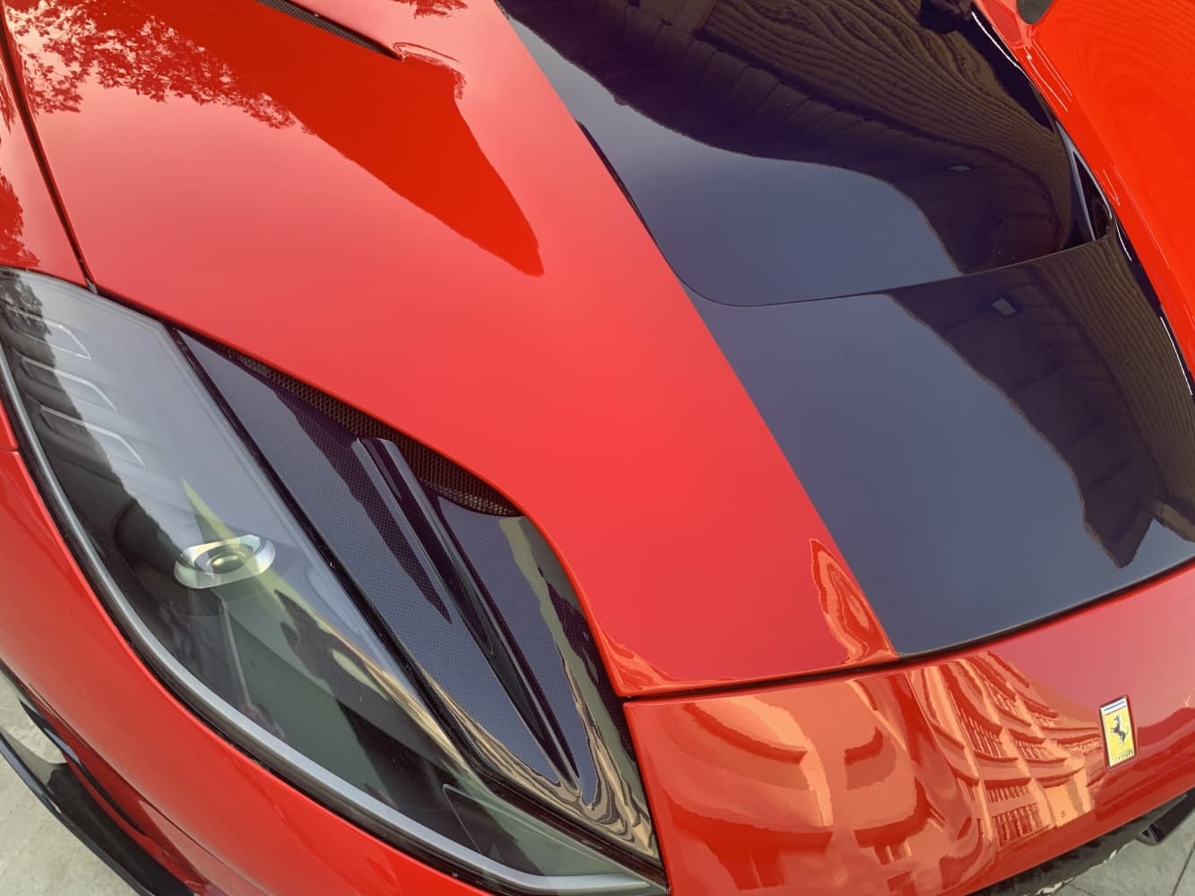 2018- Up Ferrari 812 Superfast & GTS Hood Bonnet Dry Carbon Fiber MSY Series Bodykit