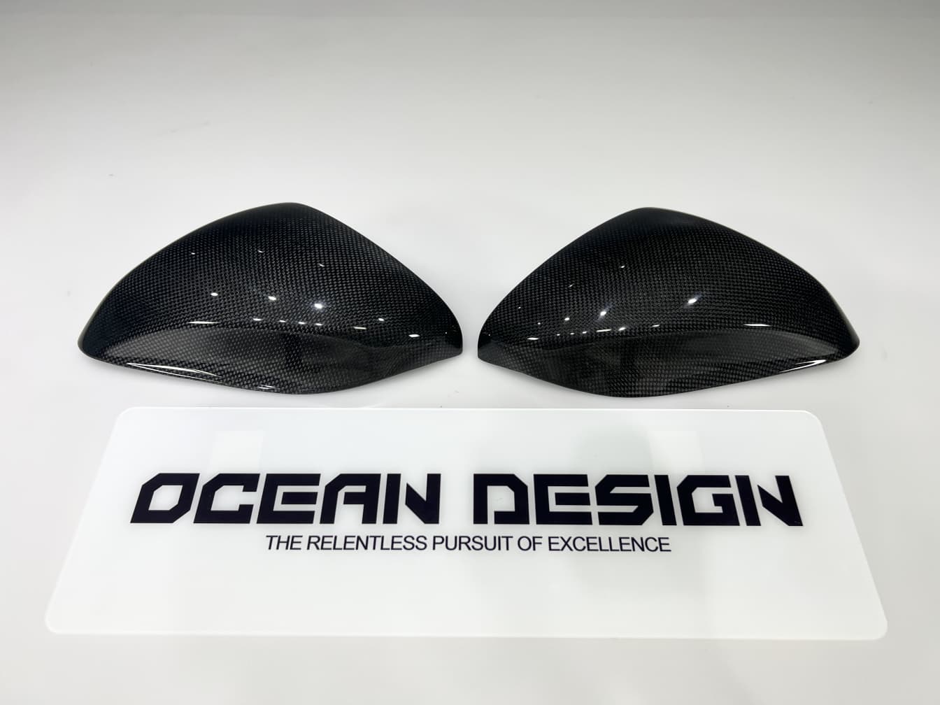 2018- Up Ferrari 812 Superfast & GTS Wing Mirrors Housing Dry Carbon Fiber MSY Series Bodykit