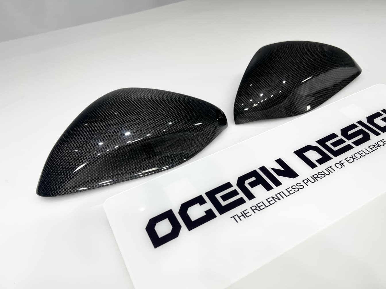 2018- Up Ferrari 812 Superfast & GTS Wing Mirrors Housing Dry Carbon Fiber MSY Series Bodykit