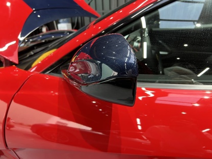 2018- Up Ferrari 812 Superfast & GTS Wing Mirrors Housing Dry Carbon Fiber MSY Series Bodykit
