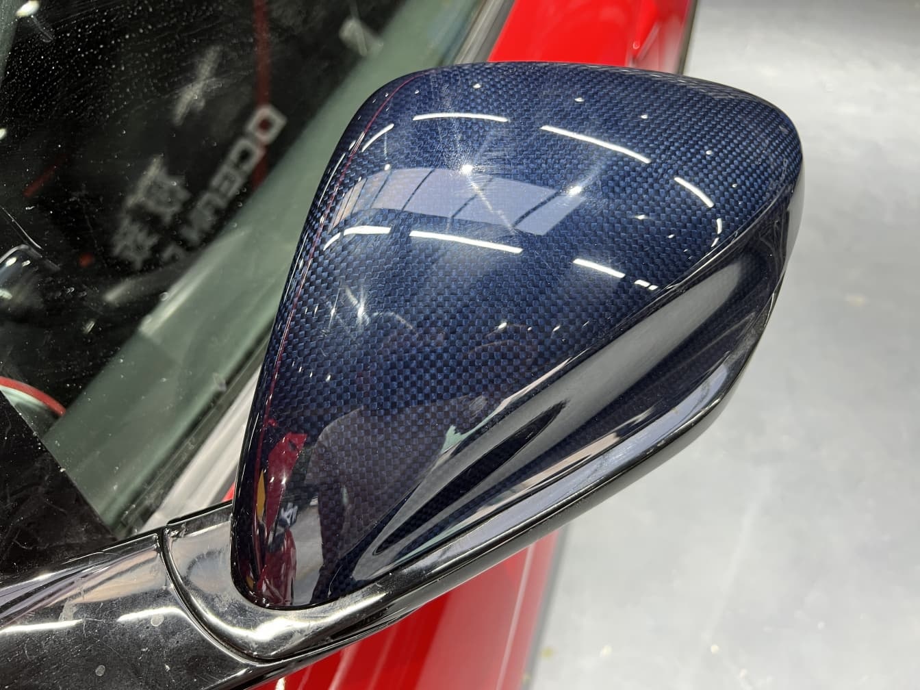 2018- Up Ferrari 812 Superfast & GTS Wing Mirrors Housing Dry Carbon Fiber MSY Series Bodykit