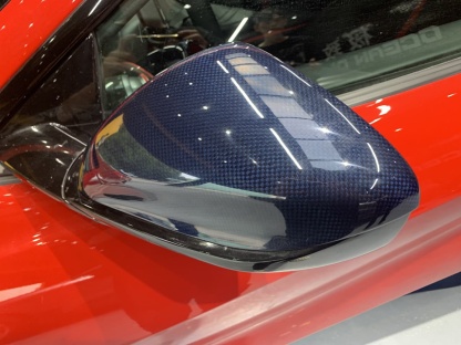 2018- Up Ferrari 812 Superfast & GTS Wing Mirrors Housing Dry Carbon Fiber MSY Series Bodykit