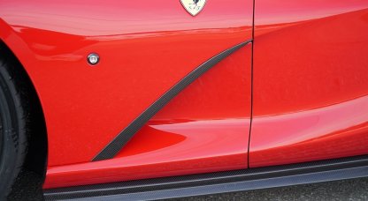 2018- Up Ferrari 812 Superfast & GTS Fender Side Vent Dry Carbon Fiber N Series Bodykit