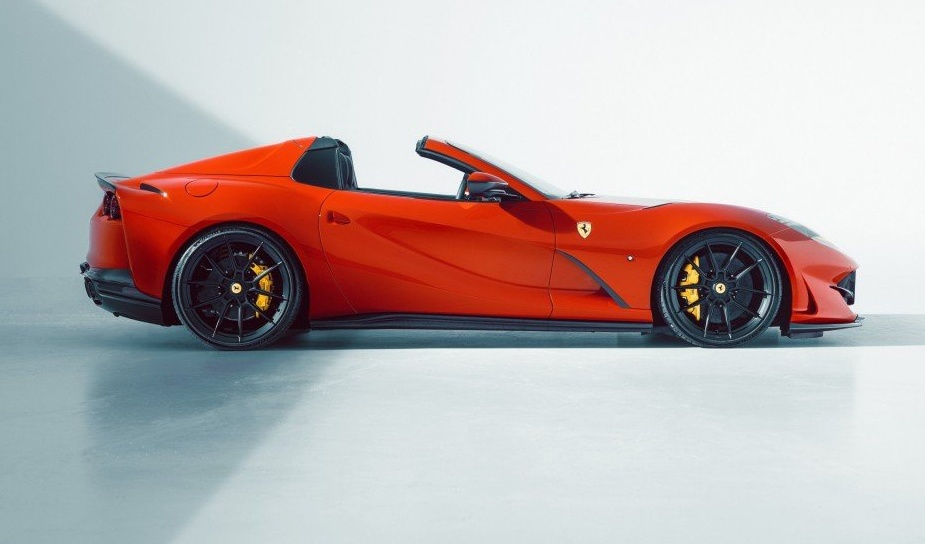 2018- Up Ferrari 812 Superfast & GTS Side Skirts Dry Carbon Fiber N Series Bodykit