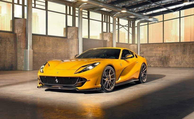 2018- Up Ferrari 812 Superfast & GTS Front Bumper Attachment Dry Carbon Fiber N Series Bodykit