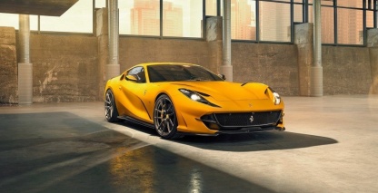 2018- Up Ferrari 812 Superfast & GTS Front Bumper Attachment Dry Carbon Fiber N Series Bodykit