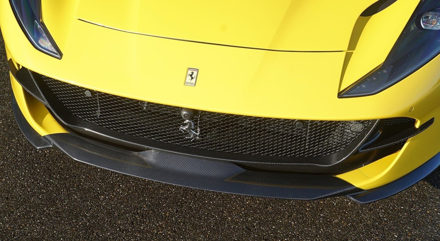 2018- Up Ferrari 812 Superfast & GTS Front Bumper Attachment Dry Carbon Fiber N Series Bodykit