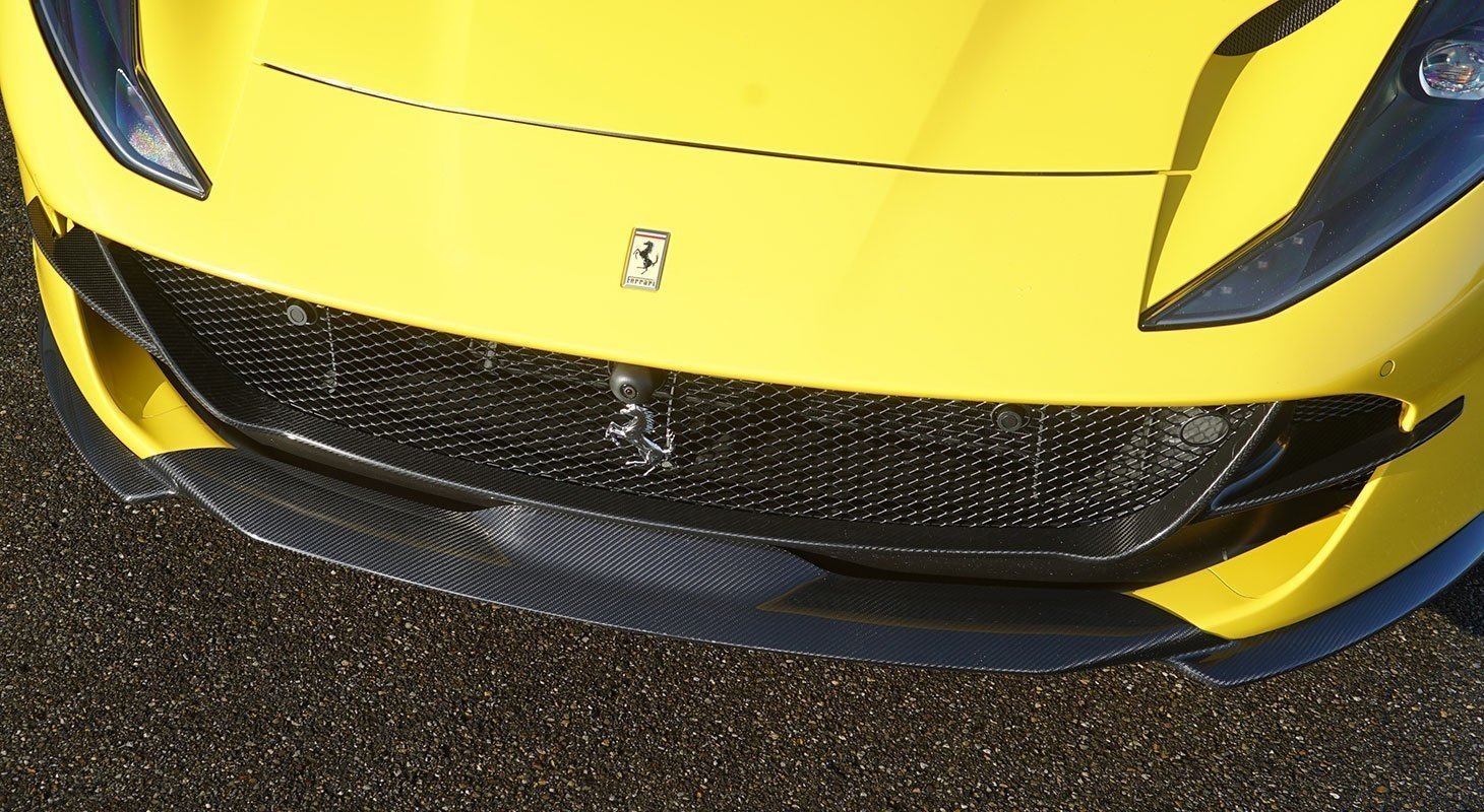 2018- Up Ferrari 812 Superfast & GTS Front Bumper Attachment Dry Carbon Fiber N Series Bodykit
