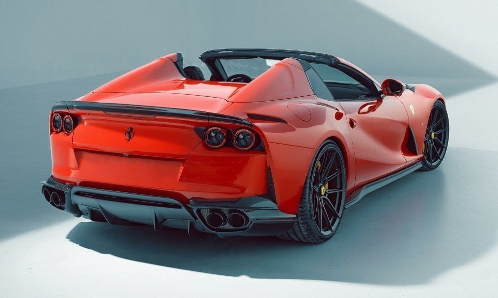 2018- Up Ferrari 812 Superfast & GTS Spoiler Dry Carbon Fiber N Series Bodykit