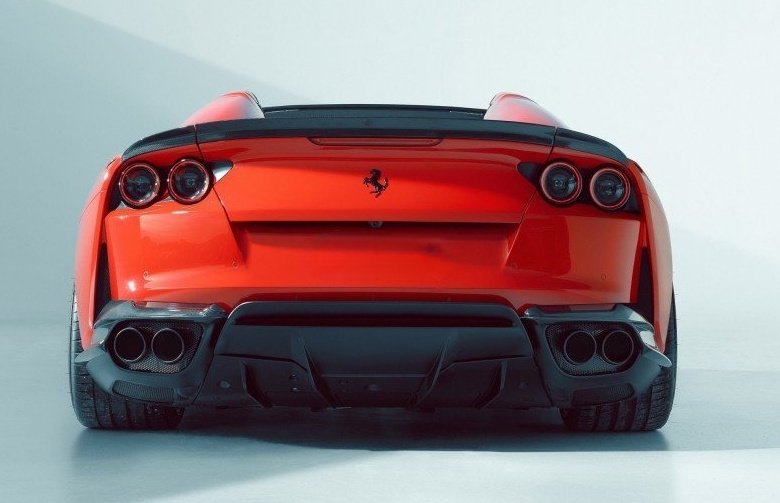 2018- Up Ferrari 812 Superfast & GTS Spoiler Dry Carbon Fiber N Series Bodykit