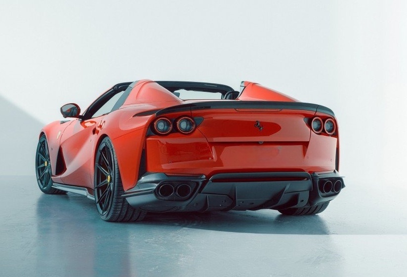 2018- Up Ferrari 812 Superfast & GTS Spoiler Dry Carbon Fiber N Series Bodykit