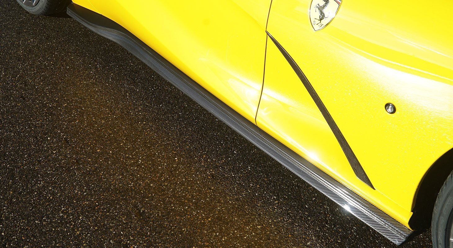 2018- Up Ferrari 812 Superfast & GTS Side Skirts Dry Carbon Fiber N Series Bodykit