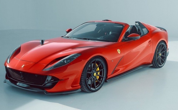 2018- Up Ferrari 812 Superfast & GTS Side Skirts Dry Carbon Fiber N Series Bodykit
