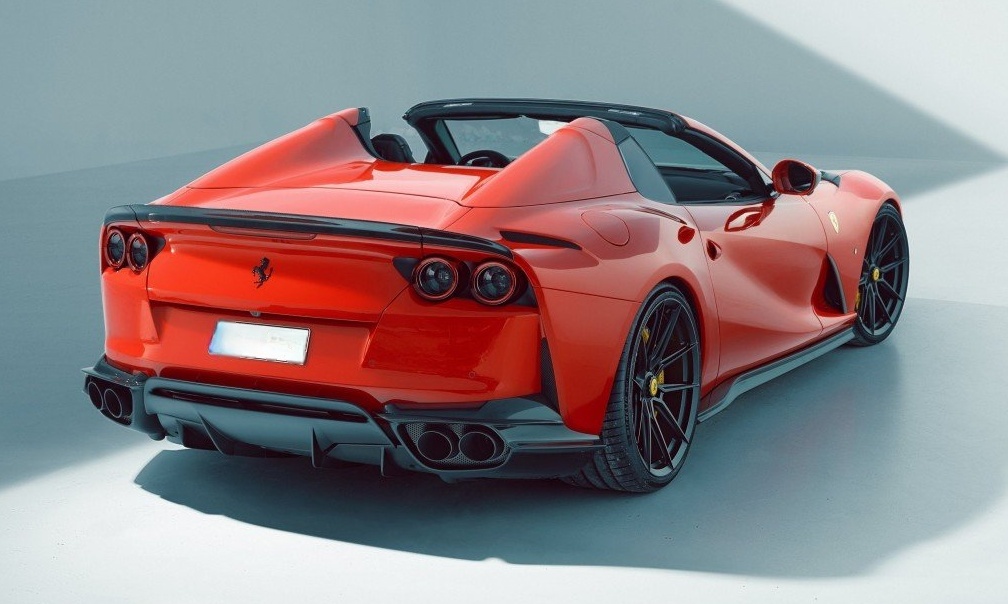 2018- Up Ferrari 812 Superfast & GTS Side Skirts Dry Carbon Fiber N Series Bodykit