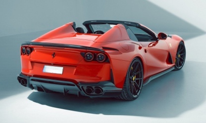 2018- Up Ferrari 812 Superfast & GTS Side Skirts Dry Carbon Fiber N Series Bodykit