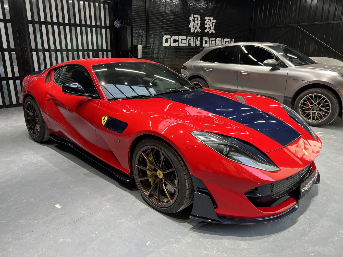 2018- Up Ferrari 812 Superfast & GTS Side Skirts Dry Carbon Fiber MSY Series Bodykit