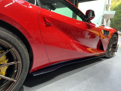 2018- Up Ferrari 812 Superfast & GTS Side Skirts Dry Carbon Fiber MSY Series Bodykit