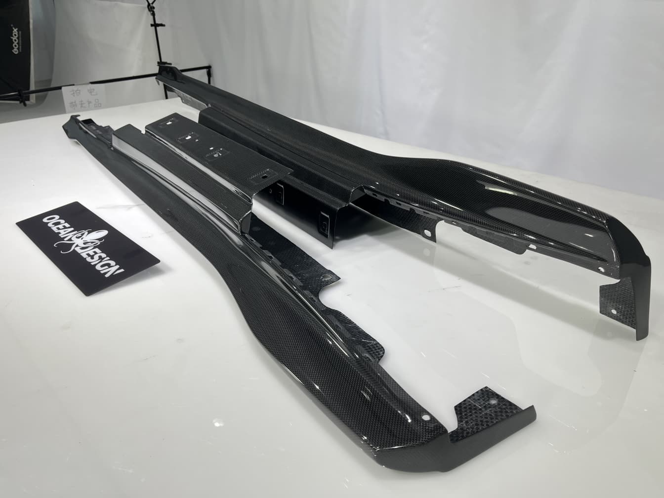 2018- Up Ferrari 812 Superfast & GTS Side Skirts Dry Carbon Fiber MSY Series Bodykit