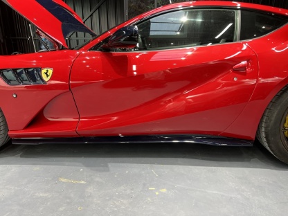 2018- Up Ferrari 812 Superfast & GTS Side Skirts Dry Carbon Fiber MSY Series Bodykit