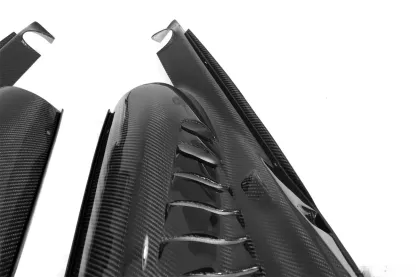 2019-2024 Ferrari F8 Engine Interior Dry Carbon Fiber OEM Series Bodykit
