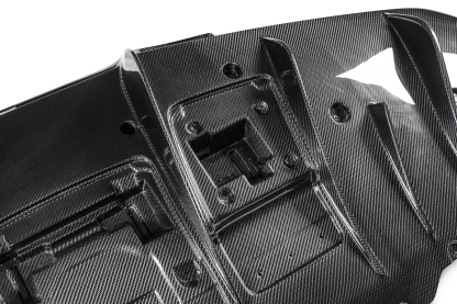 2019-2024 Ferrari F8 Rear Diffuser Dry Carbon Fiber OEM Series Bodykit