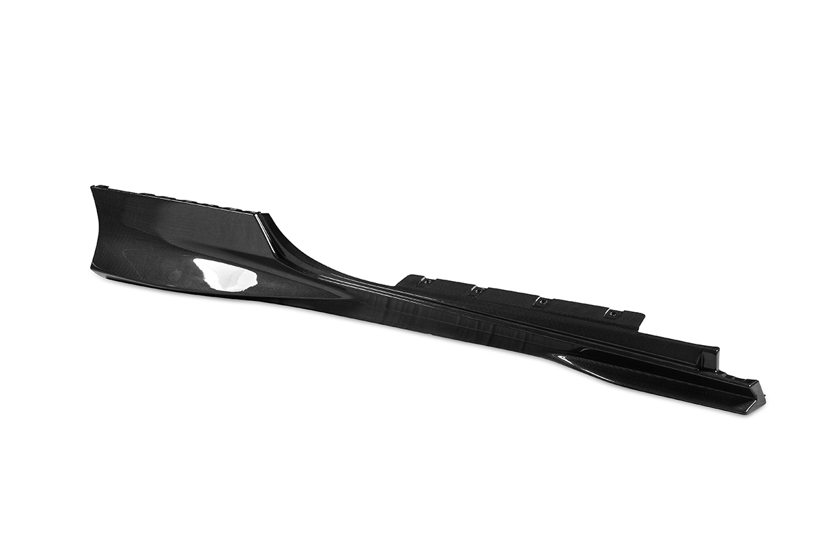 2019-2024 Ferrari F8 Side Skirts Dry Carbon Fiber OEM Series Bodykit