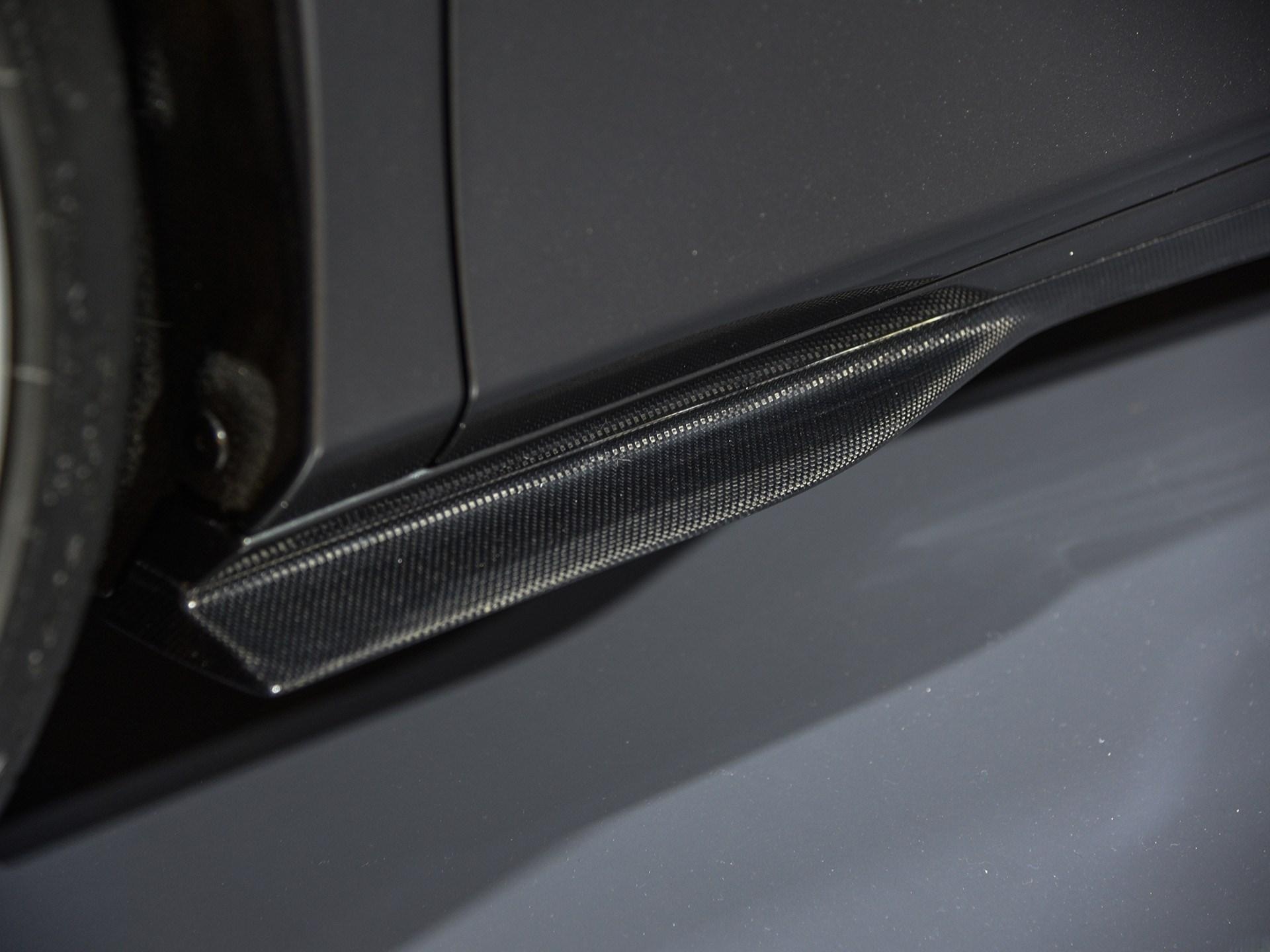 2019-2024 Ferrari F8 Side Skirts Dry Carbon Fiber OEM Series Bodykit