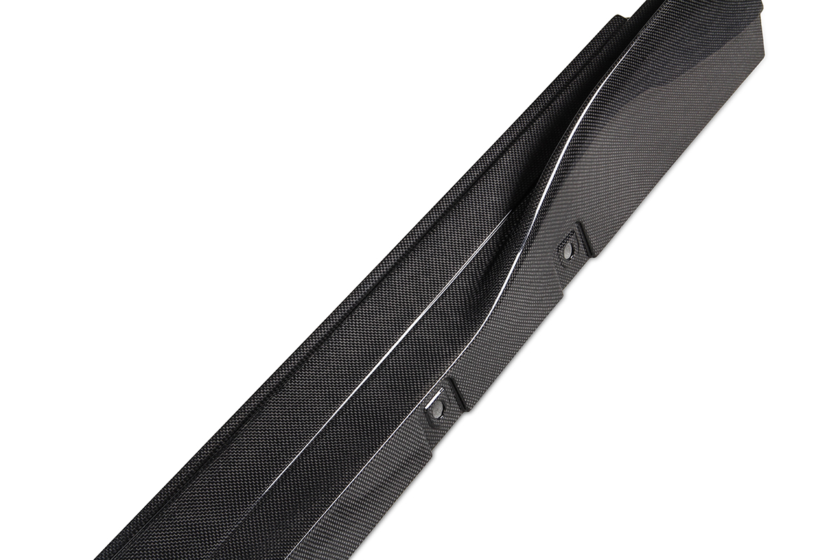 2019-2024 Ferrari F8 Side Skirts Dry Carbon Fiber OEM Series Bodykit