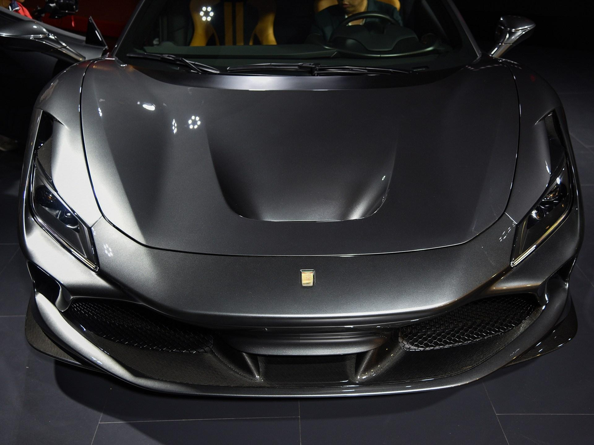 2019-2024 Ferrari F8 Splitter Front Lip Dry Carbon Fiber OEM Series Bodykit