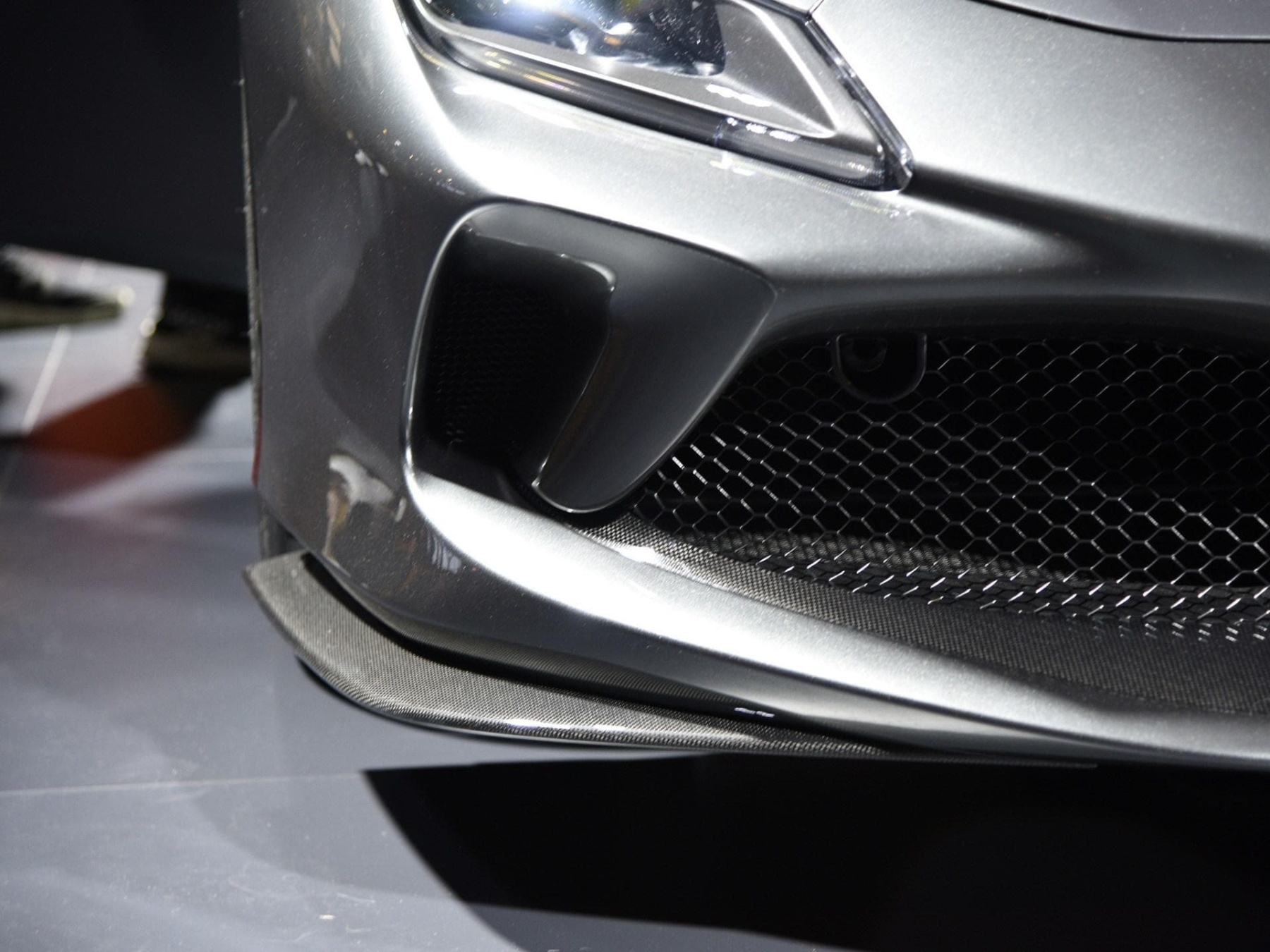 2019-2024 Ferrari F8 Splitter Front Lip Dry Carbon Fiber OEM Series Bodykit