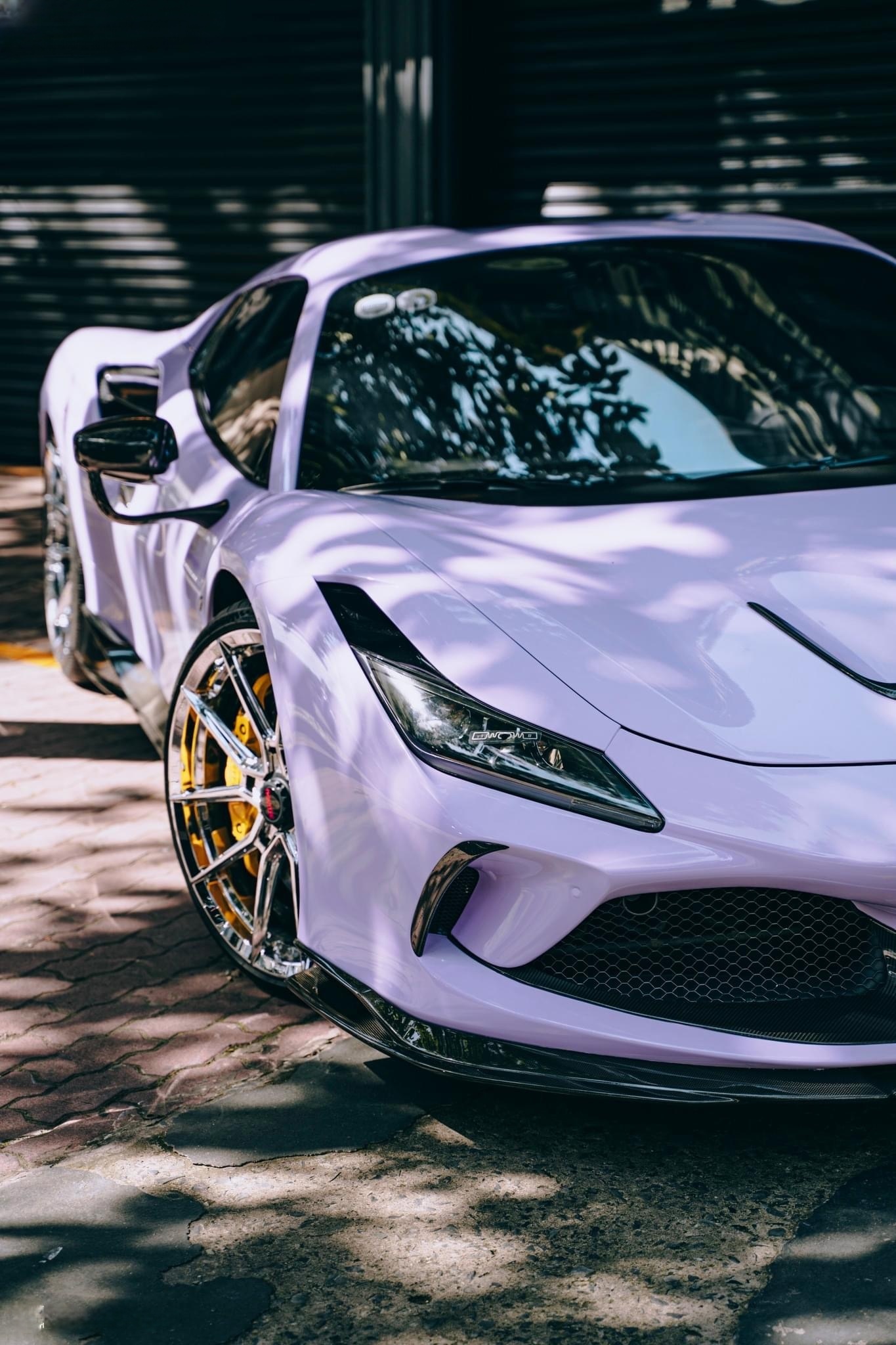 2019-2024 Ferrari F8 Splitter Front Lip Dry Carbon Fiber OEM Series Bodykit
