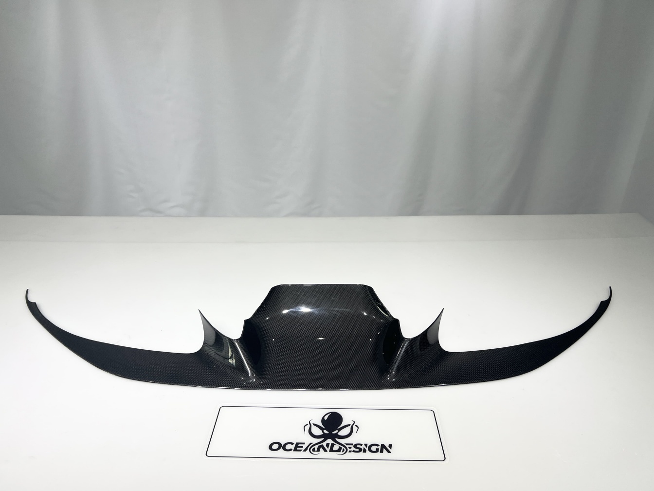 2019-2024 Ferrari F8 Splitter Front Lip Dry Carbon Fiber OEM Series Bodykit