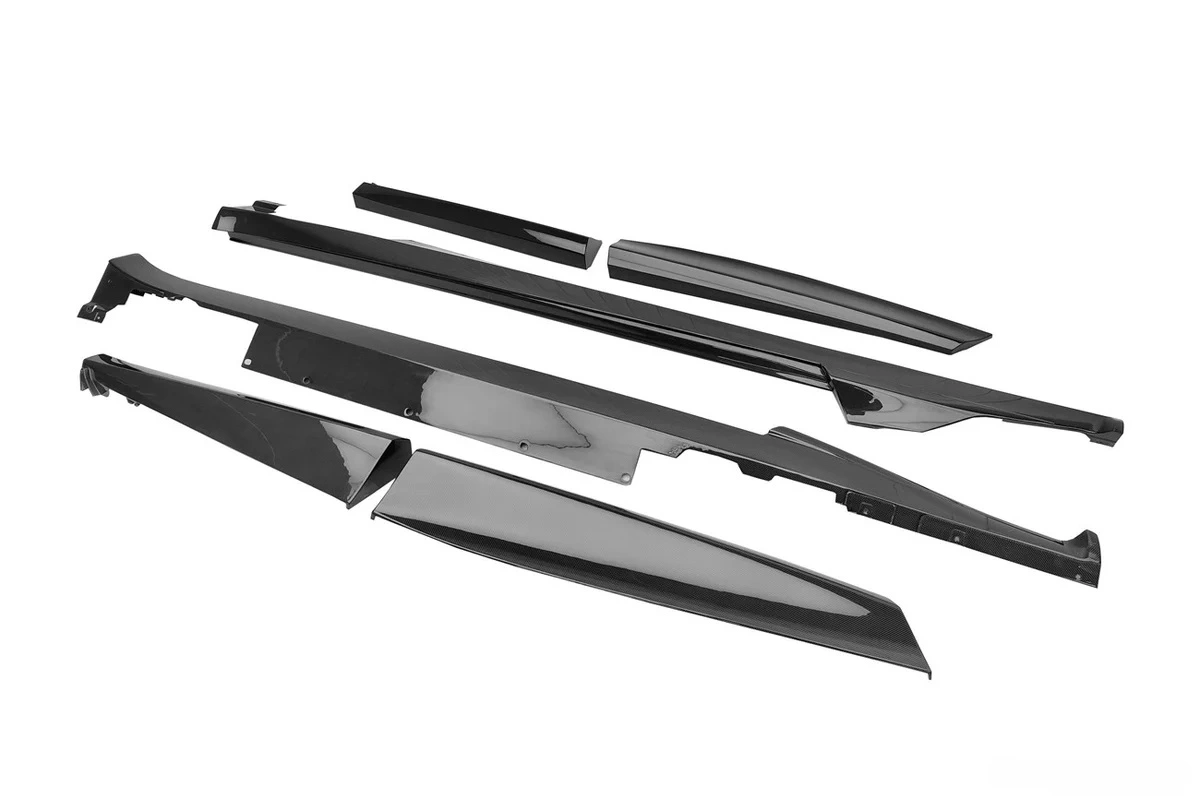 Ferrari Purosangue FUV 2023-2025 Side Skirts Dry Carbon Fiber OEM Series Bodykit