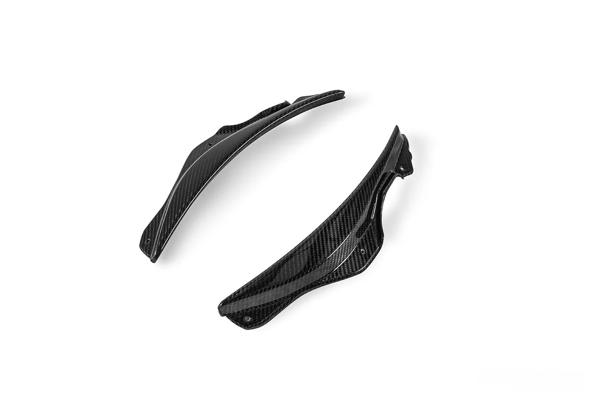 2020-UP Ferrari SF90 Stradale Front Bumper Side Air Vents Dry Carbon Fiber OEM Series Bodykit