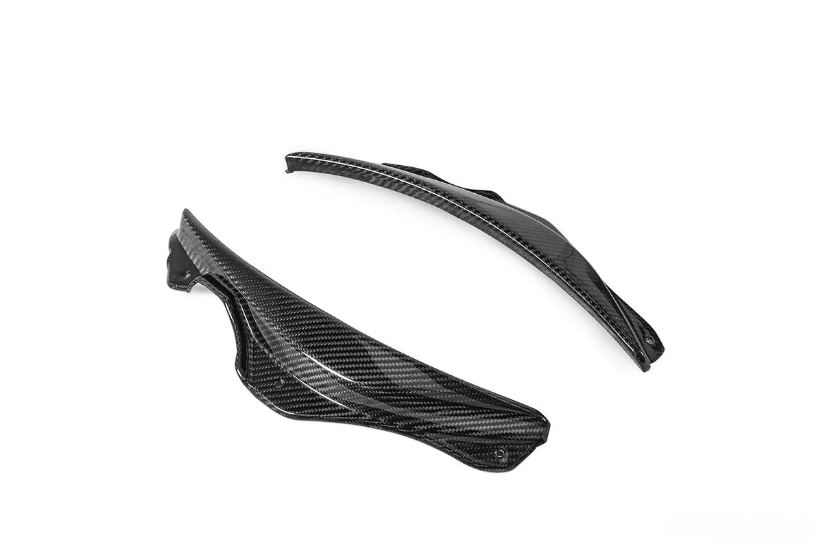 2020-UP Ferrari SF90 Stradale Front Bumper Side Air Vents Dry Carbon Fiber OEM Series Bodykit