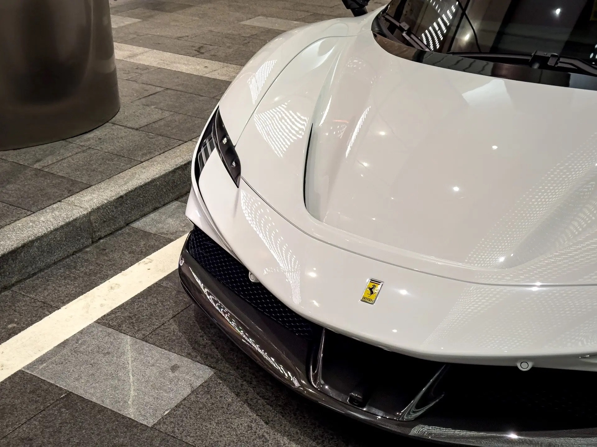 2020-UP Ferrari SF90 Stradale Splitter Front Lip Dry Carbon Fiber OEM Series Bodykit