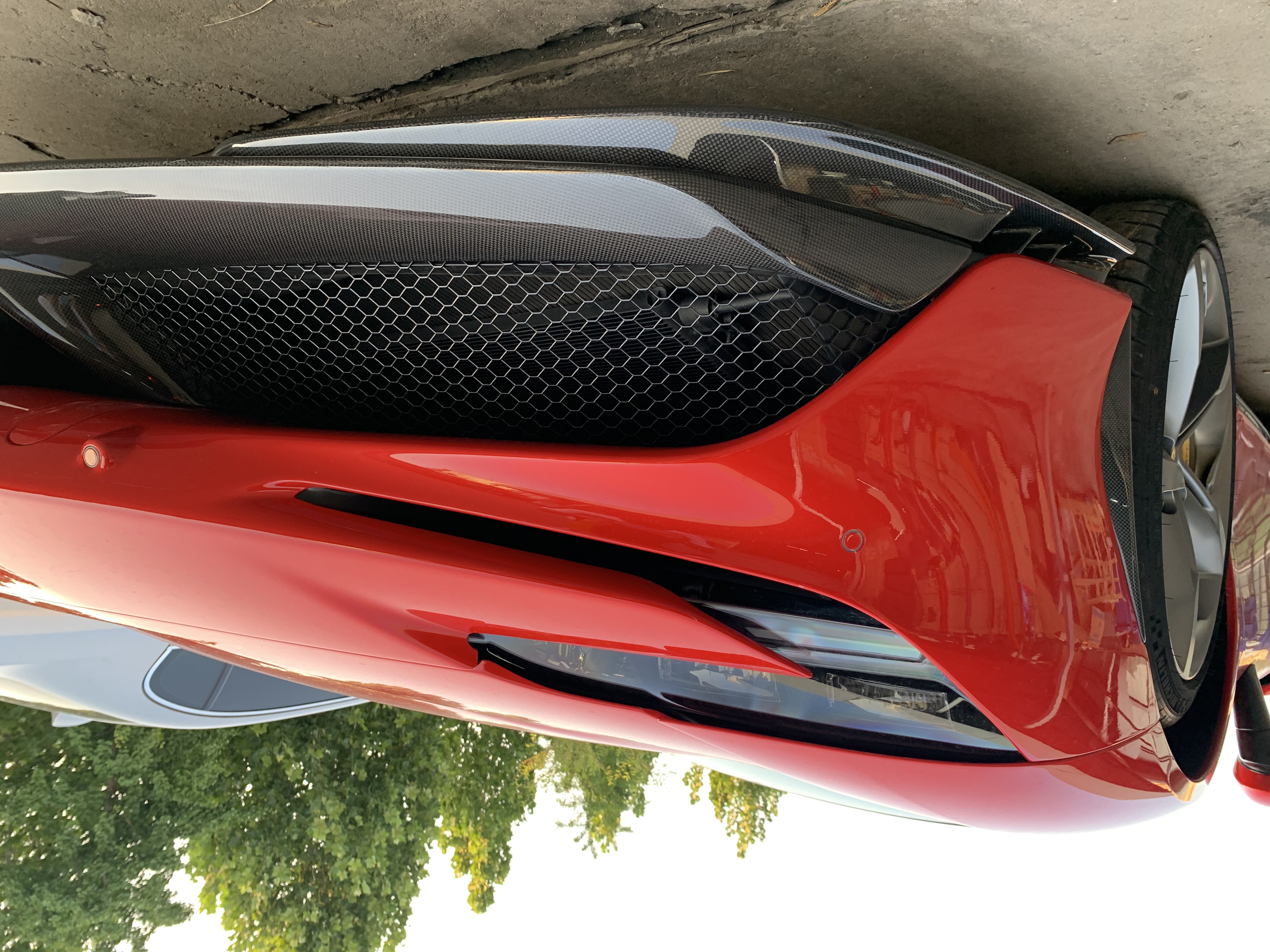 2020-UP Ferrari SF90 Stradale Splitter Front Lip Dry Carbon Fiber OEM Series Bodykit