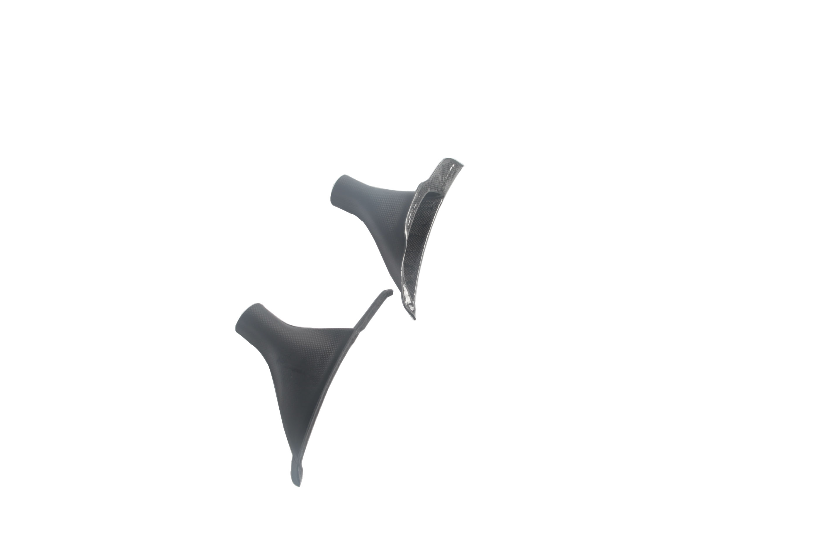 2020-UP Ferrari SF90 Stradale Qaurter Panel Side Scoops Dry Carbon Fiber OEM Series Bodykit