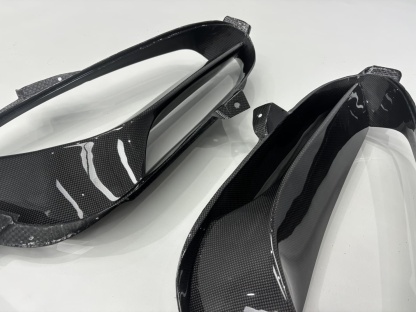 2020-UP Ferrari SF90 Stradale Qaurter Panel Side Scoops Dry Carbon Fiber OEM Series Bodykit