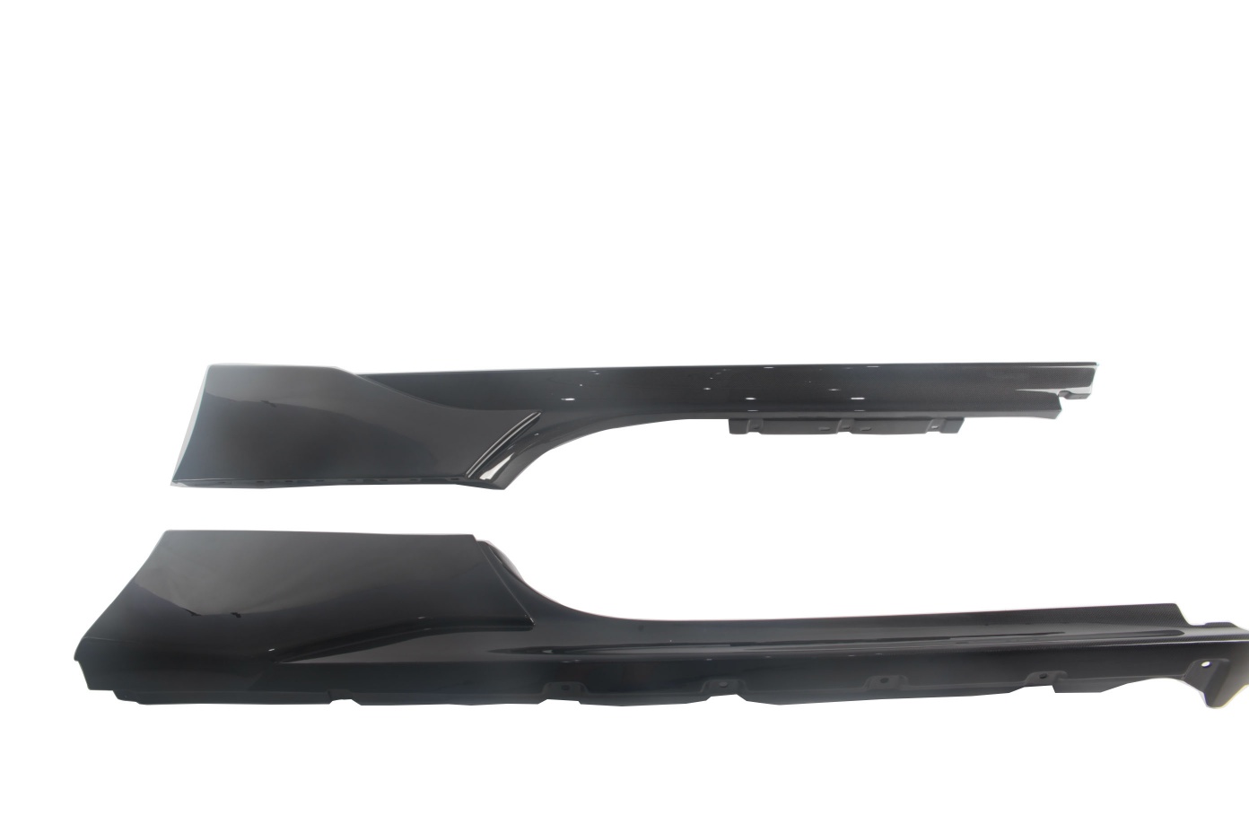 2020-UP Ferrari SF90 Stradale Side Skirts Dry Carbon Fiber OEM Series Bodykit