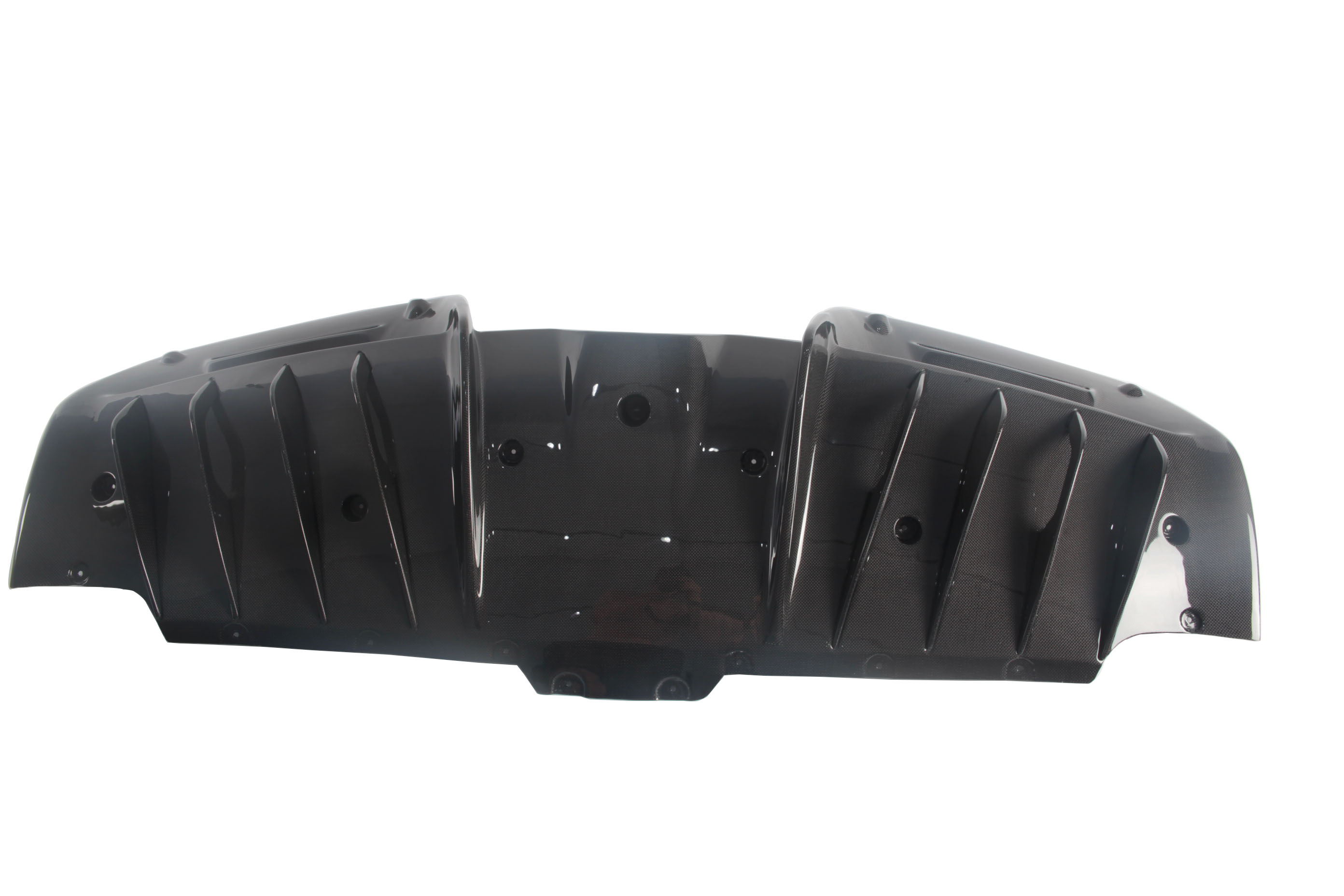 2020-UP Ferrari SF90 Stradale Rear Diffuser Dry Carbon Fiber OEM Series Bodykit
